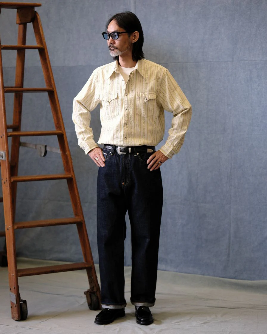 30s western jacquard shirt - Image 5