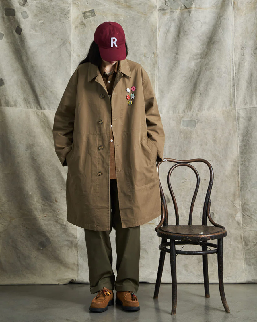 Oversized Balmacaan Overcoat - Image 4