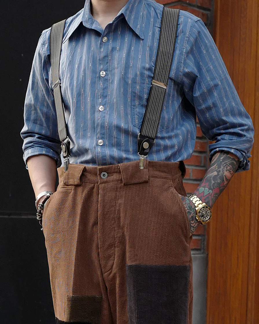 Blue Jacquard Shirt - Image 4