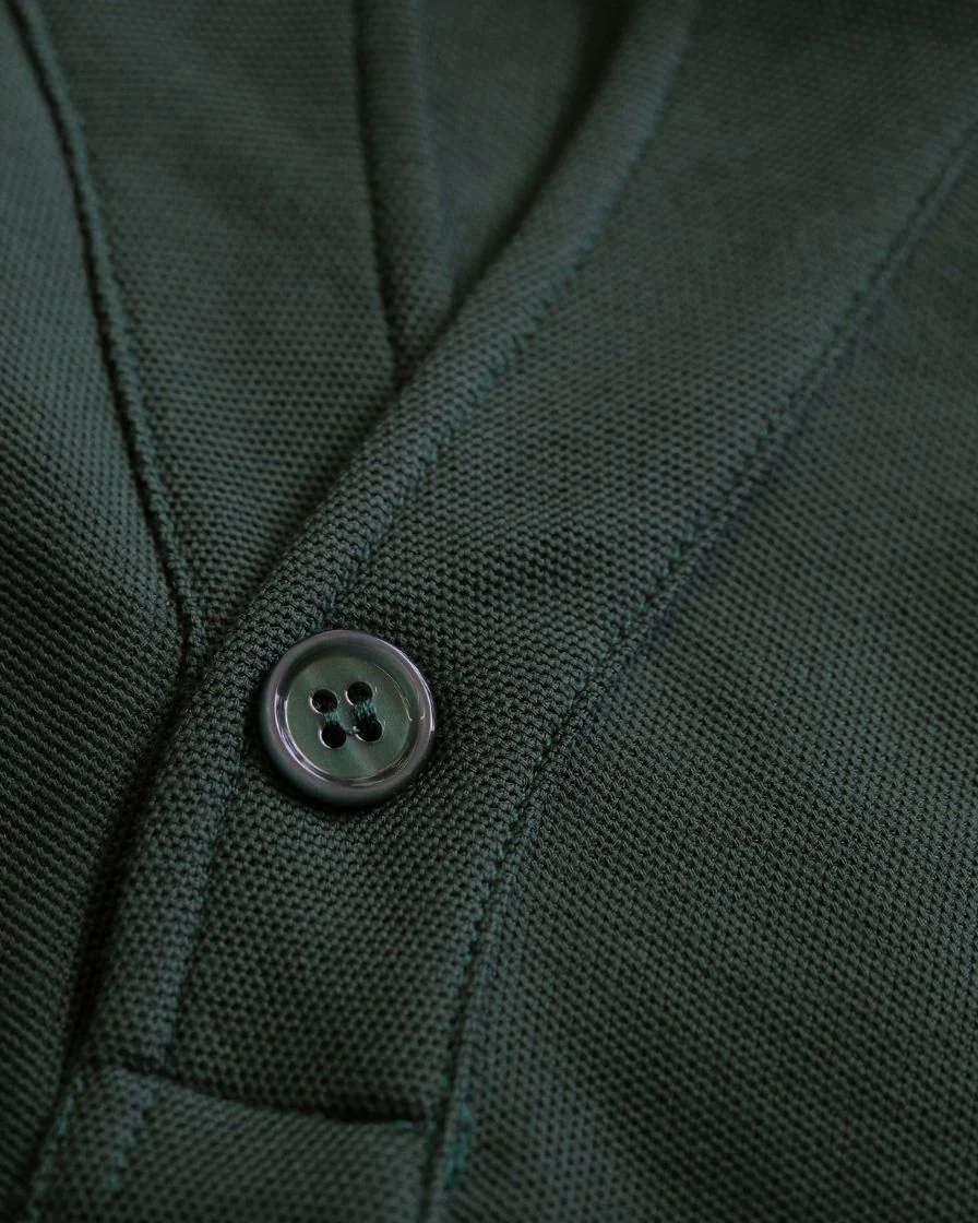 Cotton Piqué Skipper Polo Shirt – Breathable Knit - Image 11