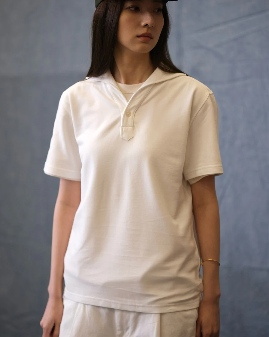 Cotton Piqué Skipper Polo Shirt – Breathable Knit - Image 4