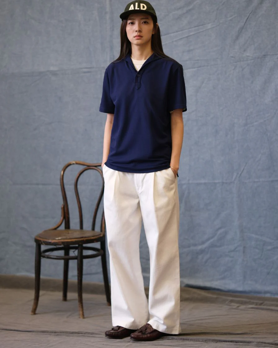Cotton Piqué Skipper Polo Shirt – Breathable Knit - Image 5