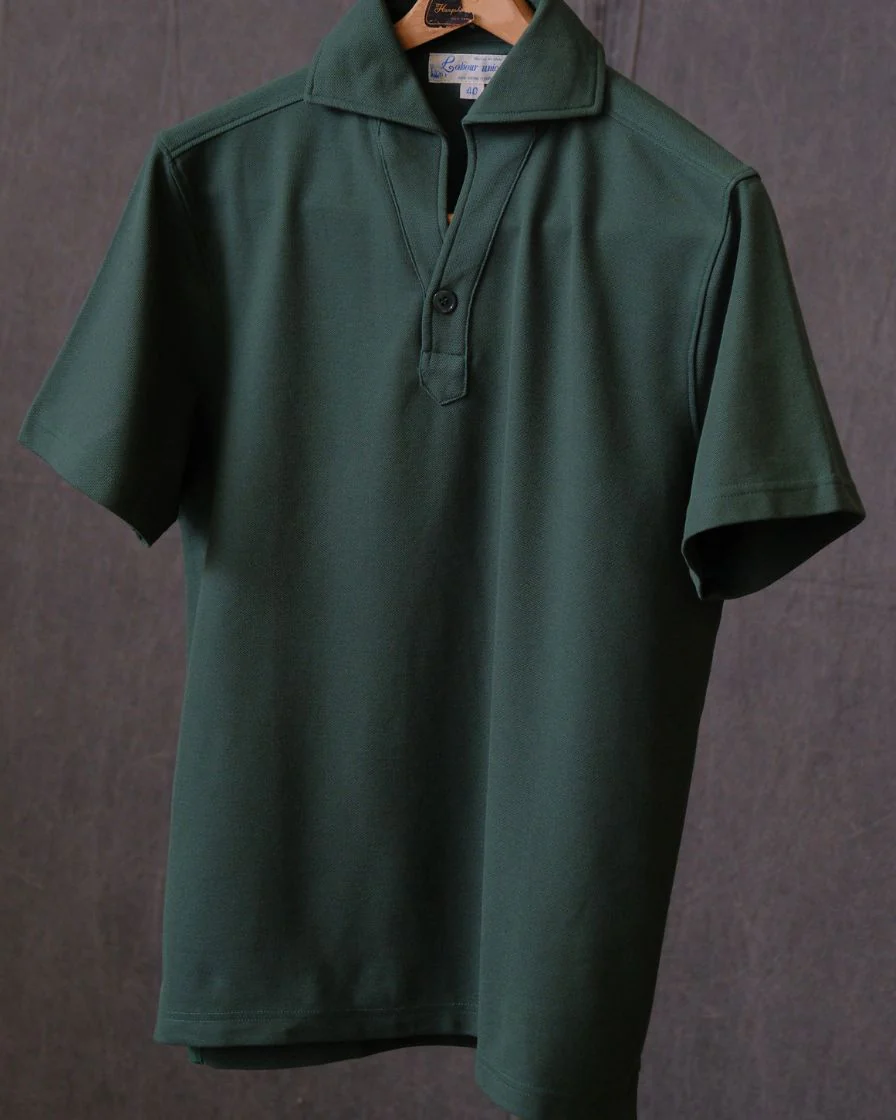 Cotton Piqué Skipper Polo Shirt – Breathable Knit - Image 8