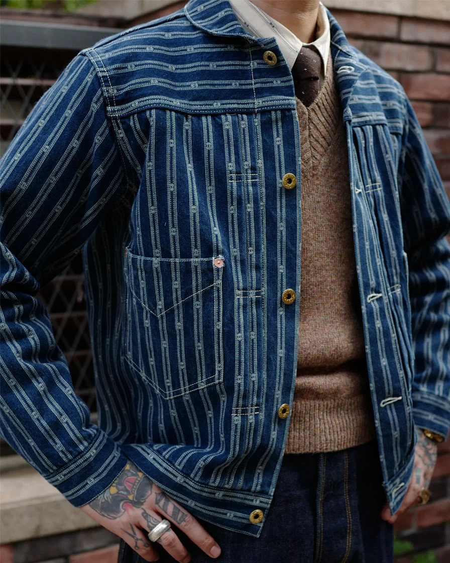 'Diabolo' Wabash Shawl Collar Jacket - Image 3