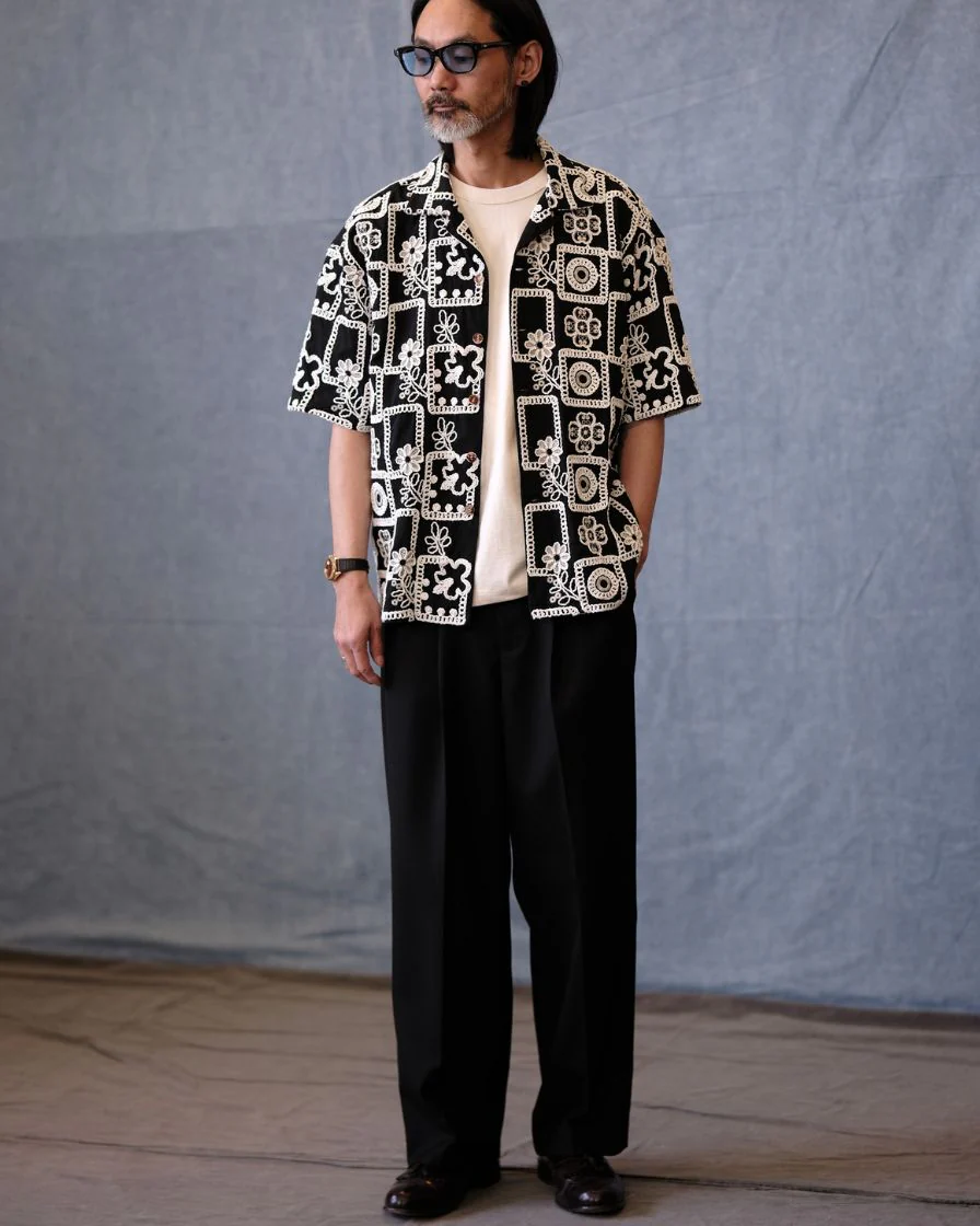 Embroidery Camp Shirt - Image 3