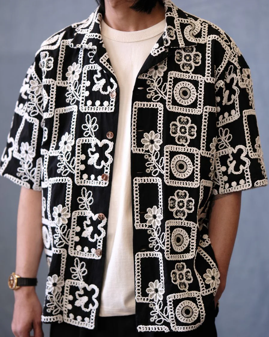 Embroidery Camp Shirt - Image 4