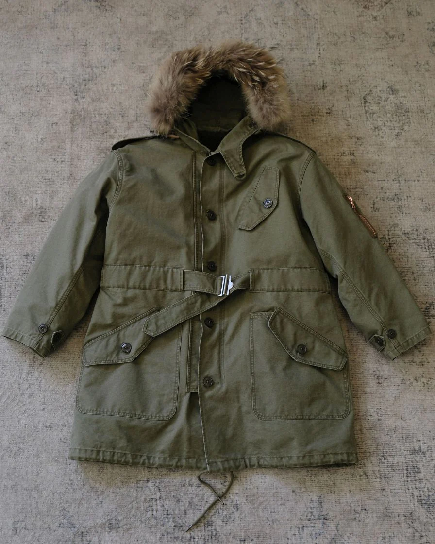 Fur-hooded Parka with Fleece Liner - Image 8