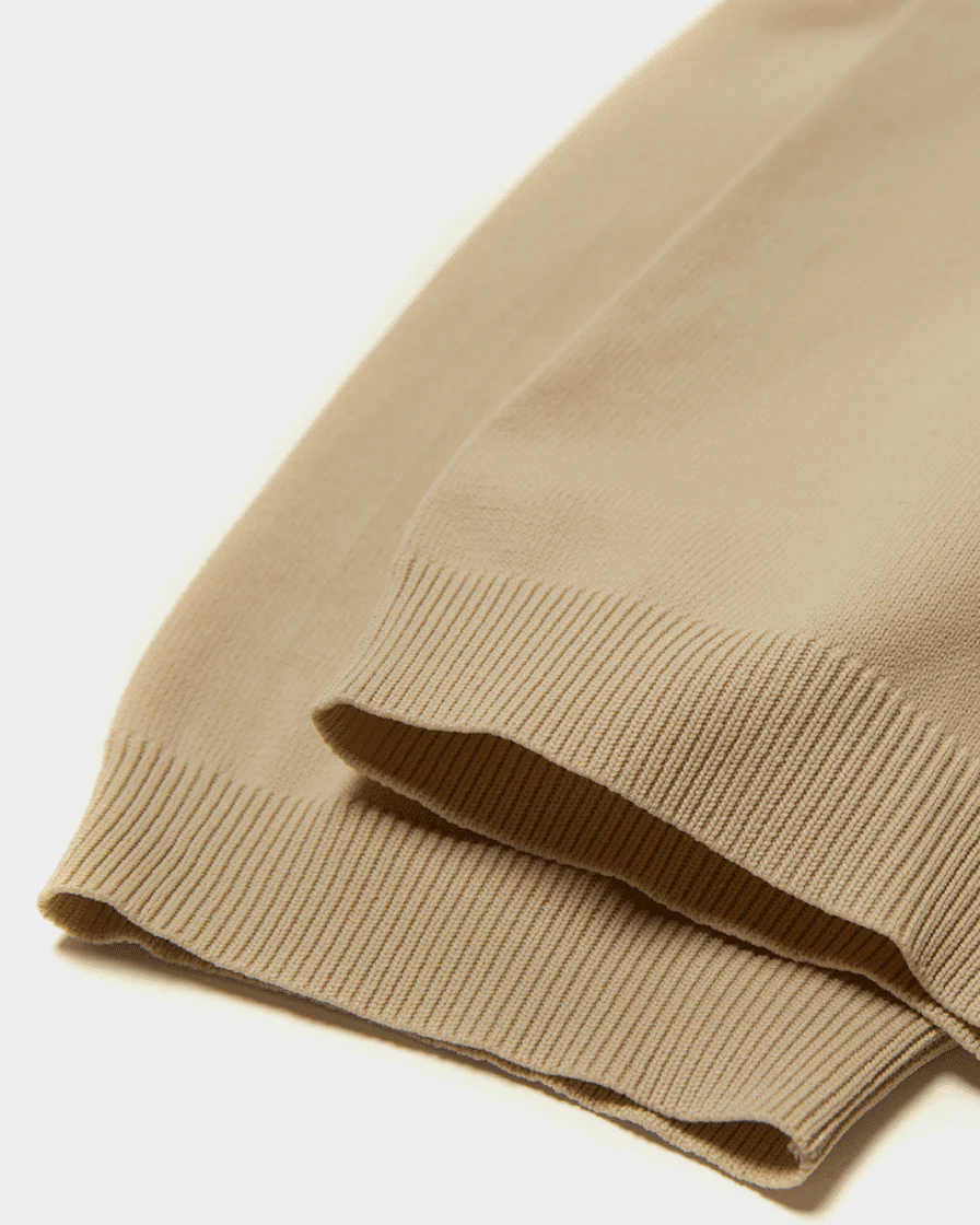 Knit Beige Sweater Shirt - Image 10