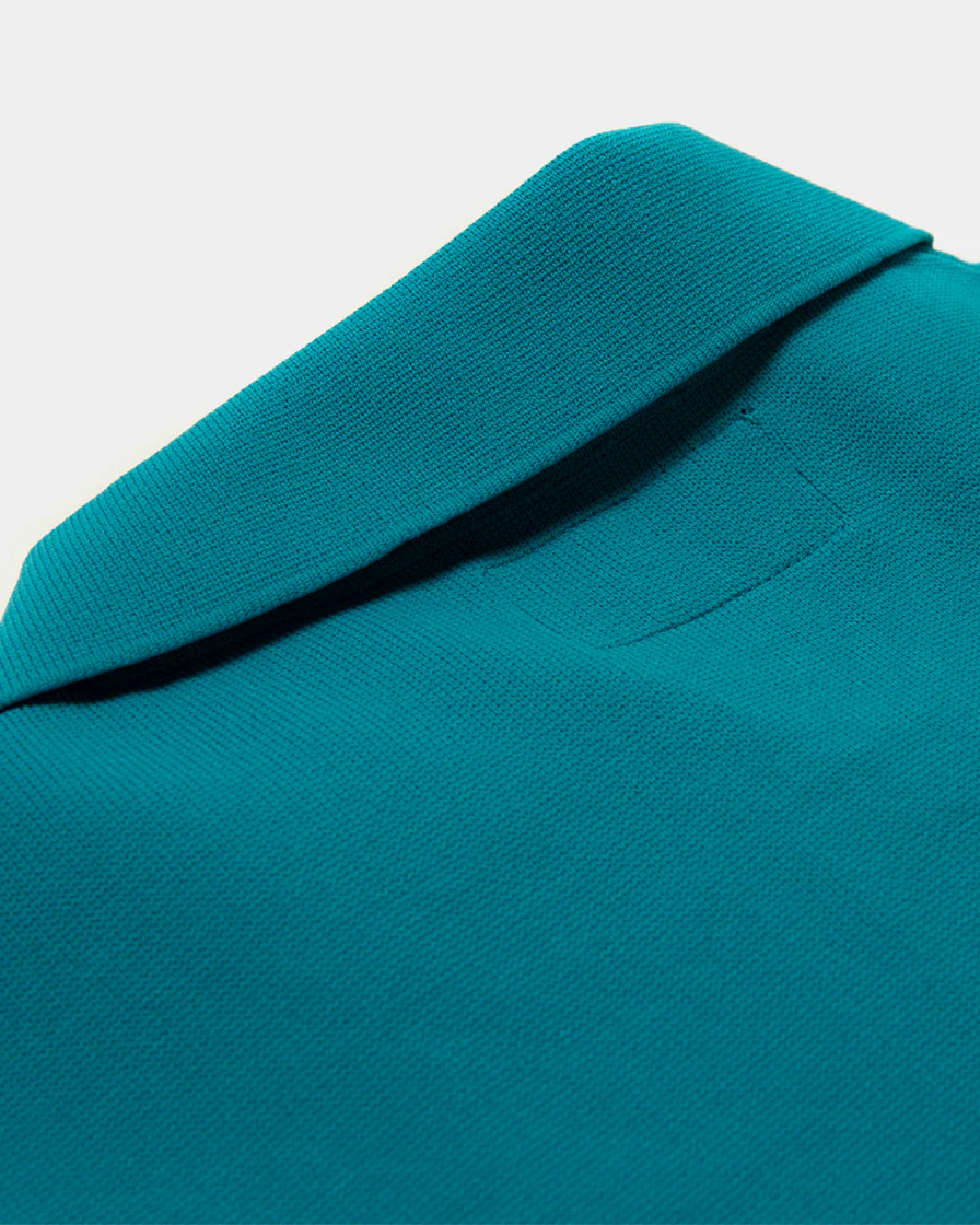 Lake Blue Polo Shirt - Image 6