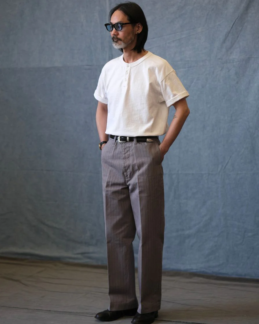 Bamboo Cotton Henley T-Shirt