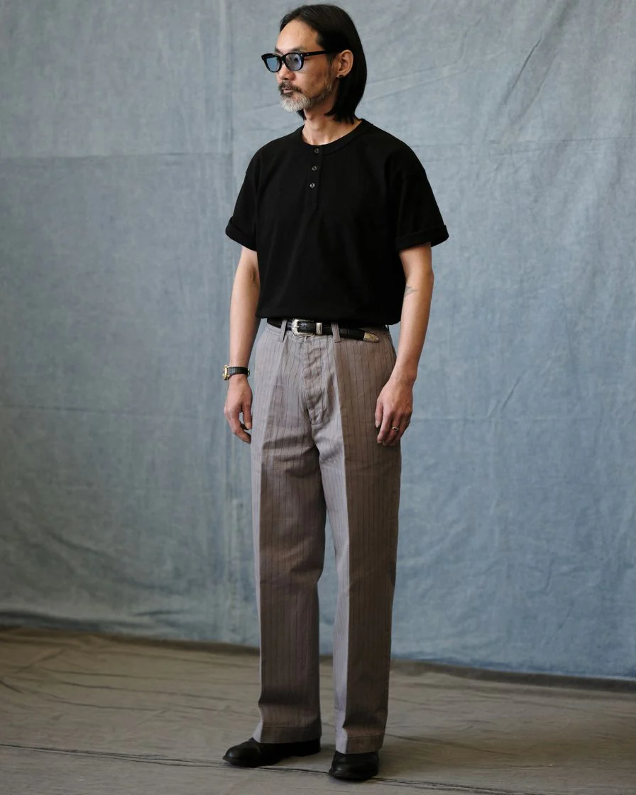 Bamboo Cotton Henley T-Shirt - Image 4