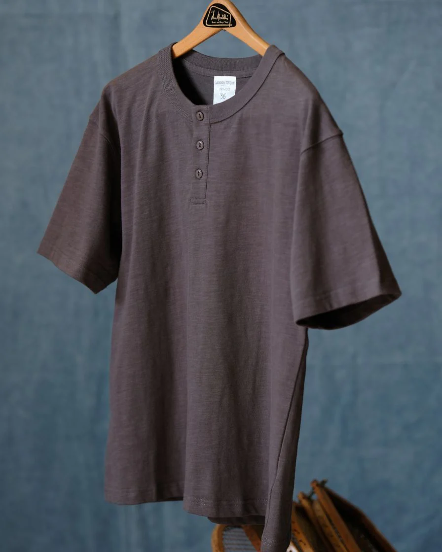 Bamboo Cotton Henley T-Shirt - Image 9