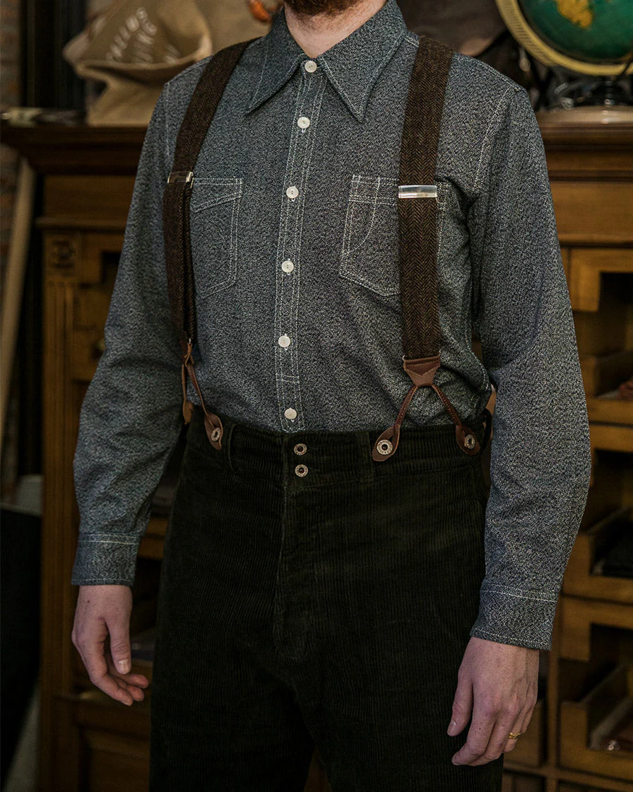 Pepper & Salt Workwear Shirt - Image 2