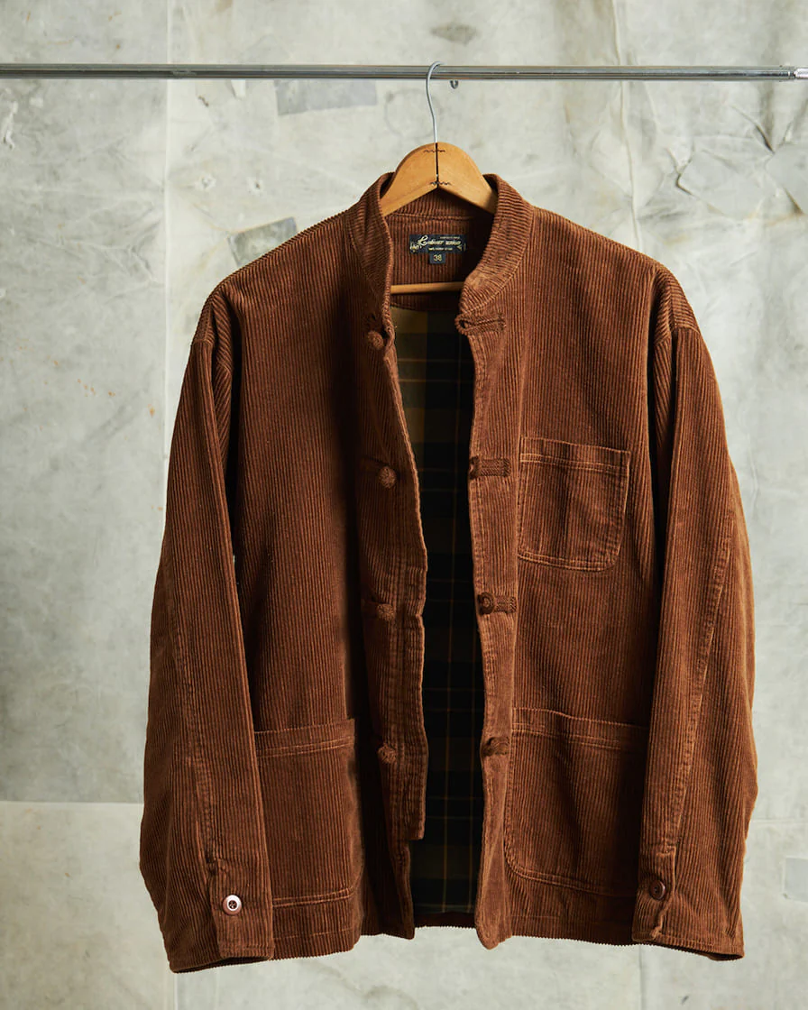 Monk Collar Chore Jacket - Image 11