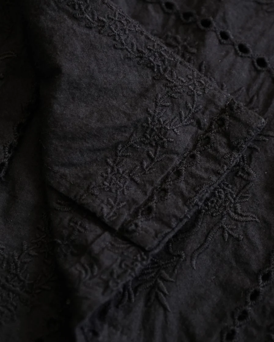 Mosaic Embroidery Camp Shirt - Image 7