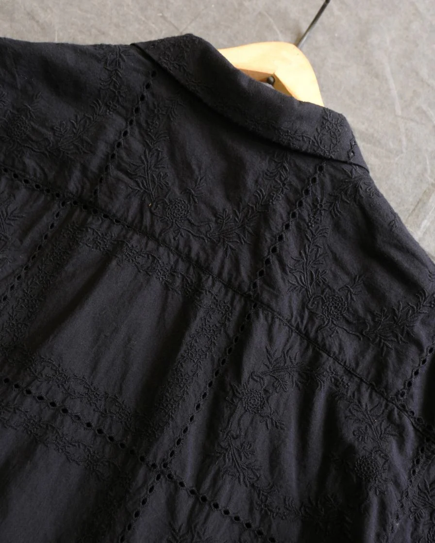 Mosaic Embroidery Camp Shirt - Image 9