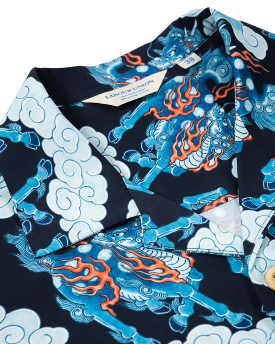 Kirin Printed Aloha Shirt - Image 6