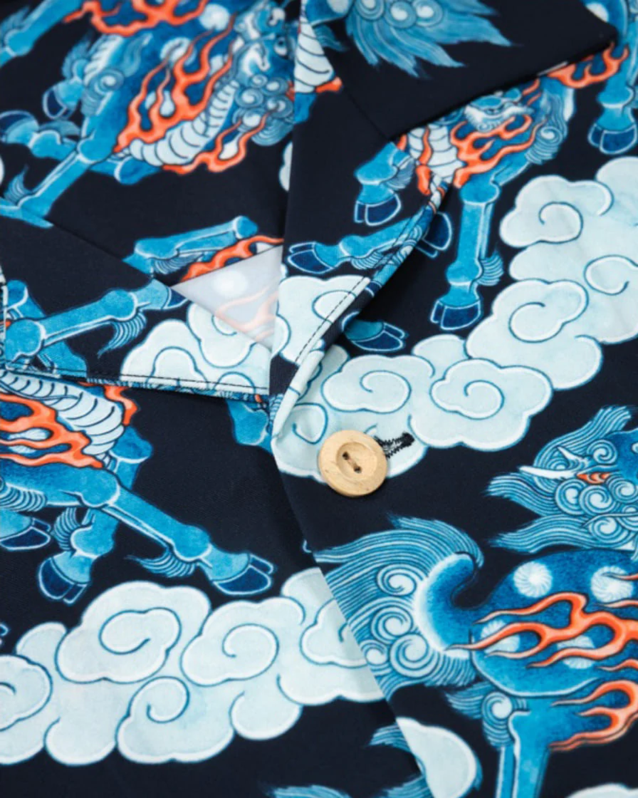 Kirin Printed Aloha Shirt - Image 7