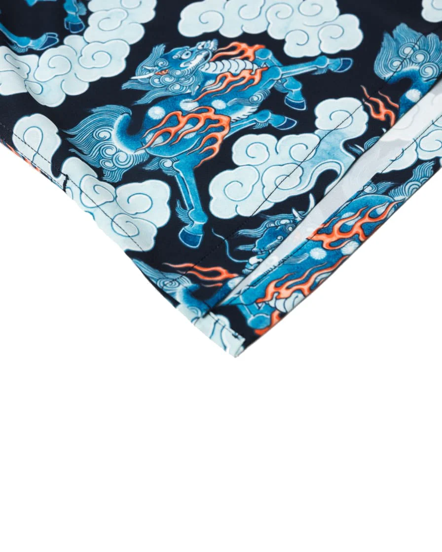 Kirin Printed Aloha Shirt - Image 8