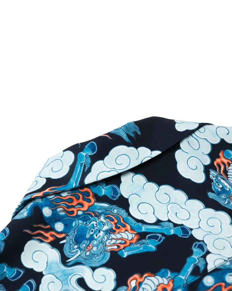 Kirin Printed Aloha Shirt - Image 9