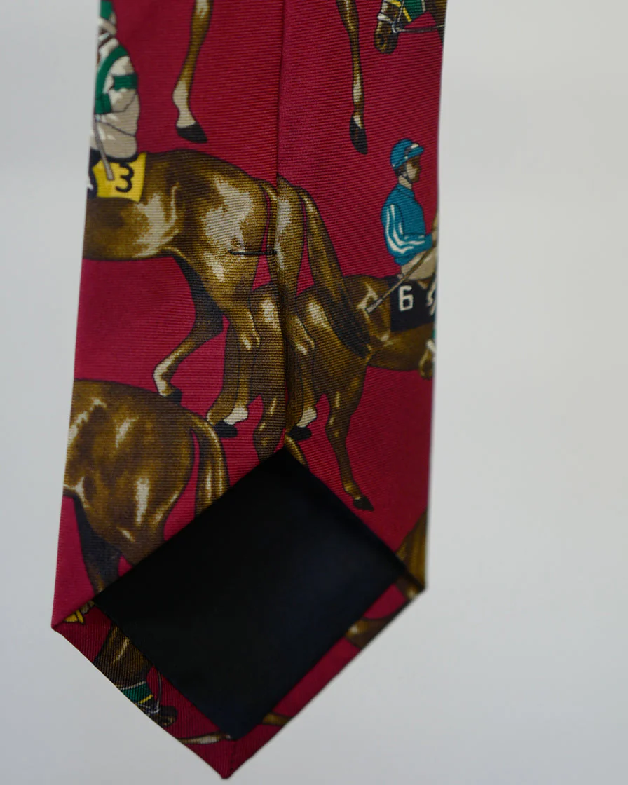 Race Horse Silk Tie - Image 6