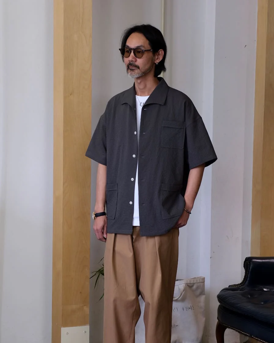 Seersucker hawaiian shirt - Image 3