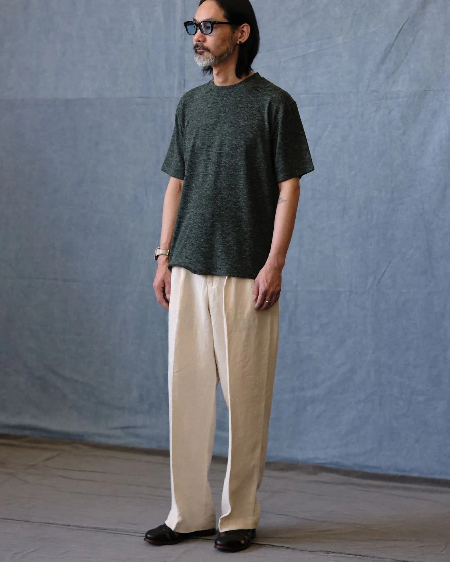 Slubbed Cotton T-shirt (2 Pack Set) - Image 4