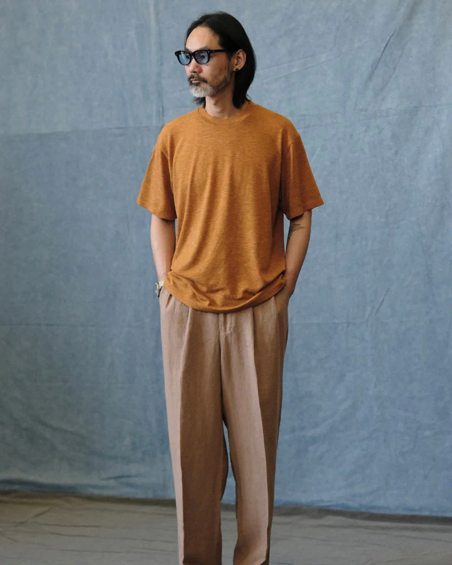 Slubbed Cotton T-shirt (2 Pack Set) - Image 7