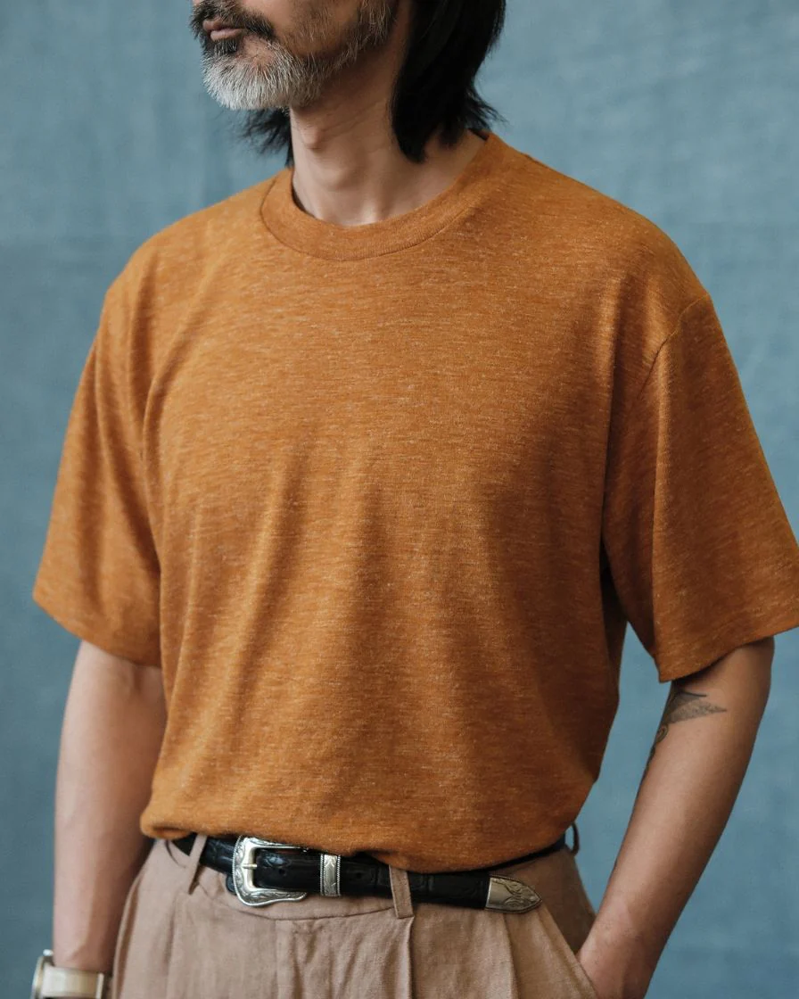 Slubbed Cotton T-shirt (2 Pack Set) - Image 8