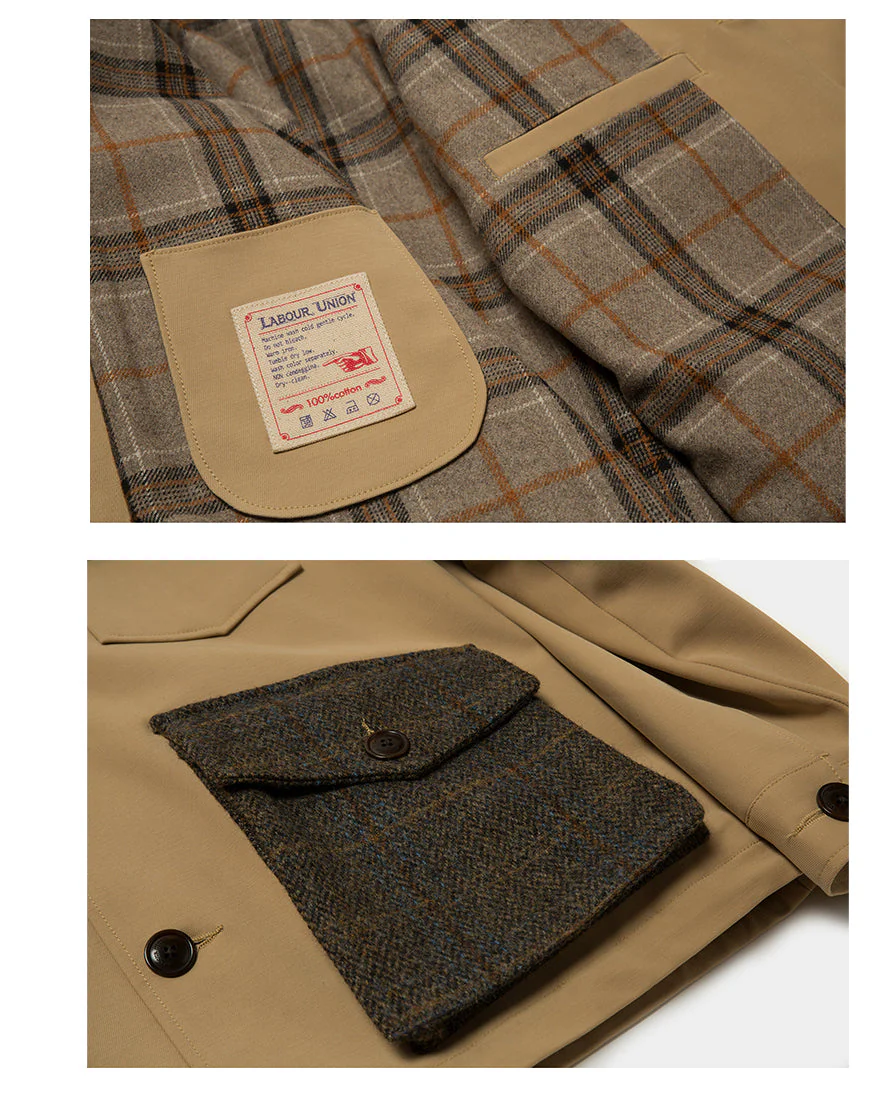 Spliced Outdoor Hunting Jacket - Image 10