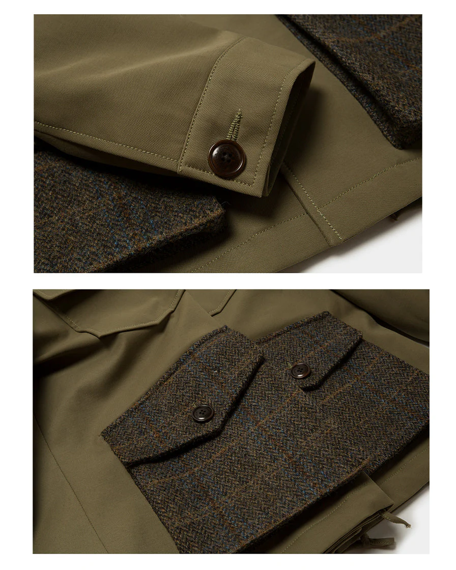 Spliced Outdoor Hunting Jacket - Image 11