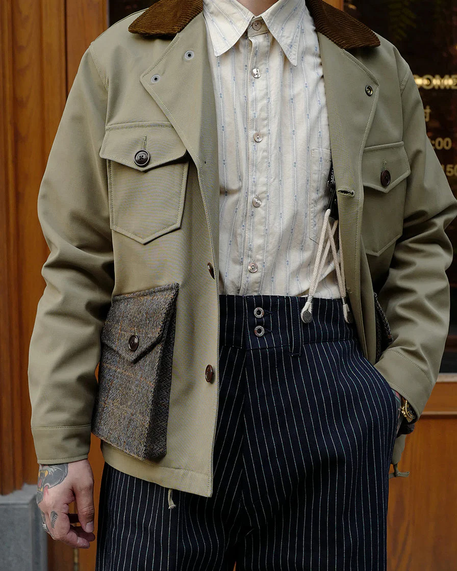 Spliced Outdoor Hunting Jacket - Image 3