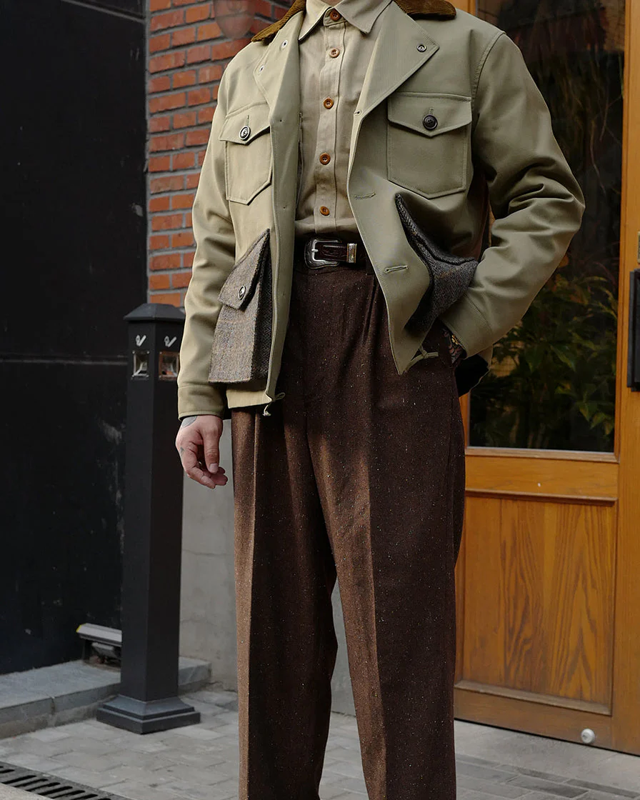 Spliced Outdoor Hunting Jacket - Image 4