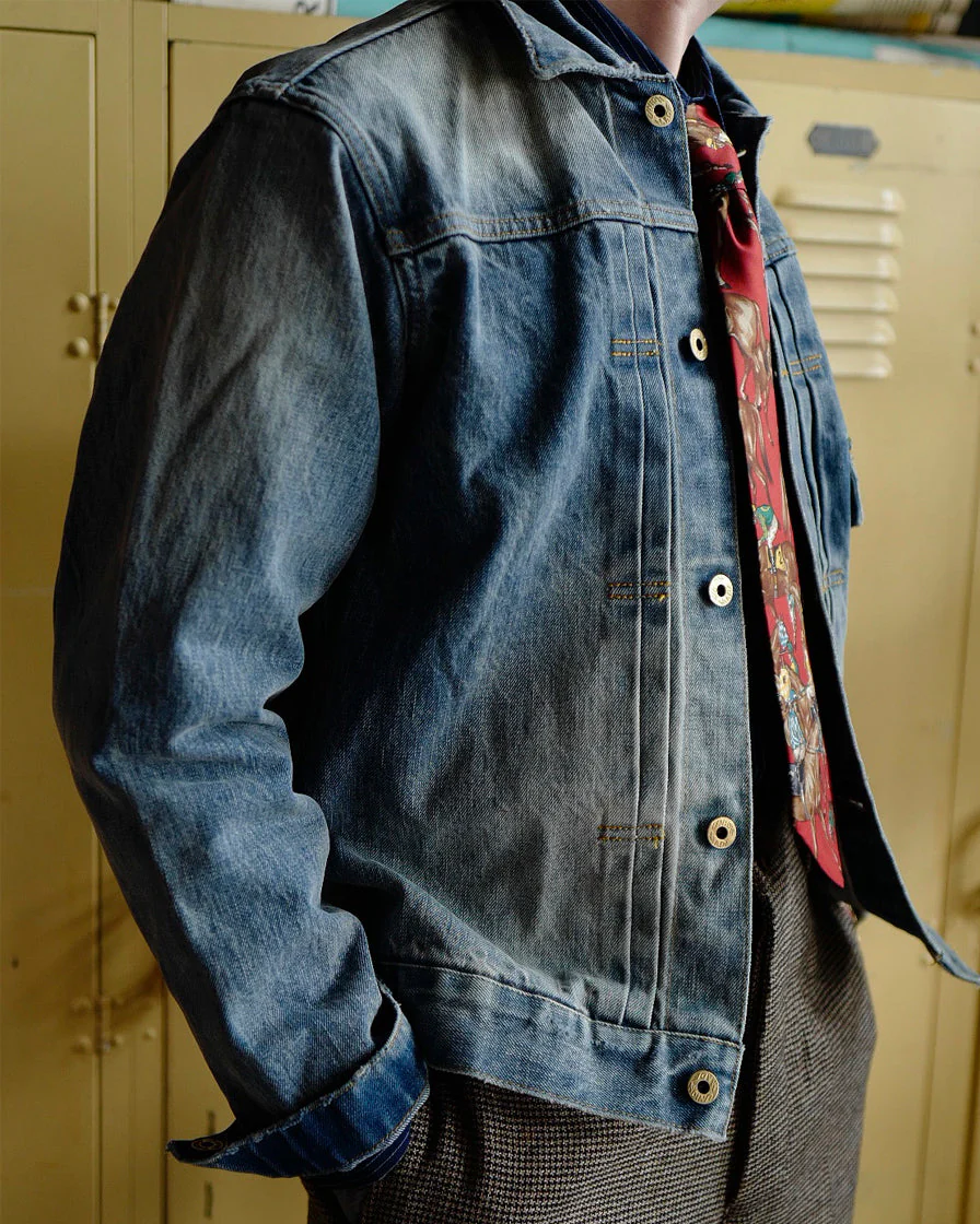 Wash Denim Jacket - Image 3