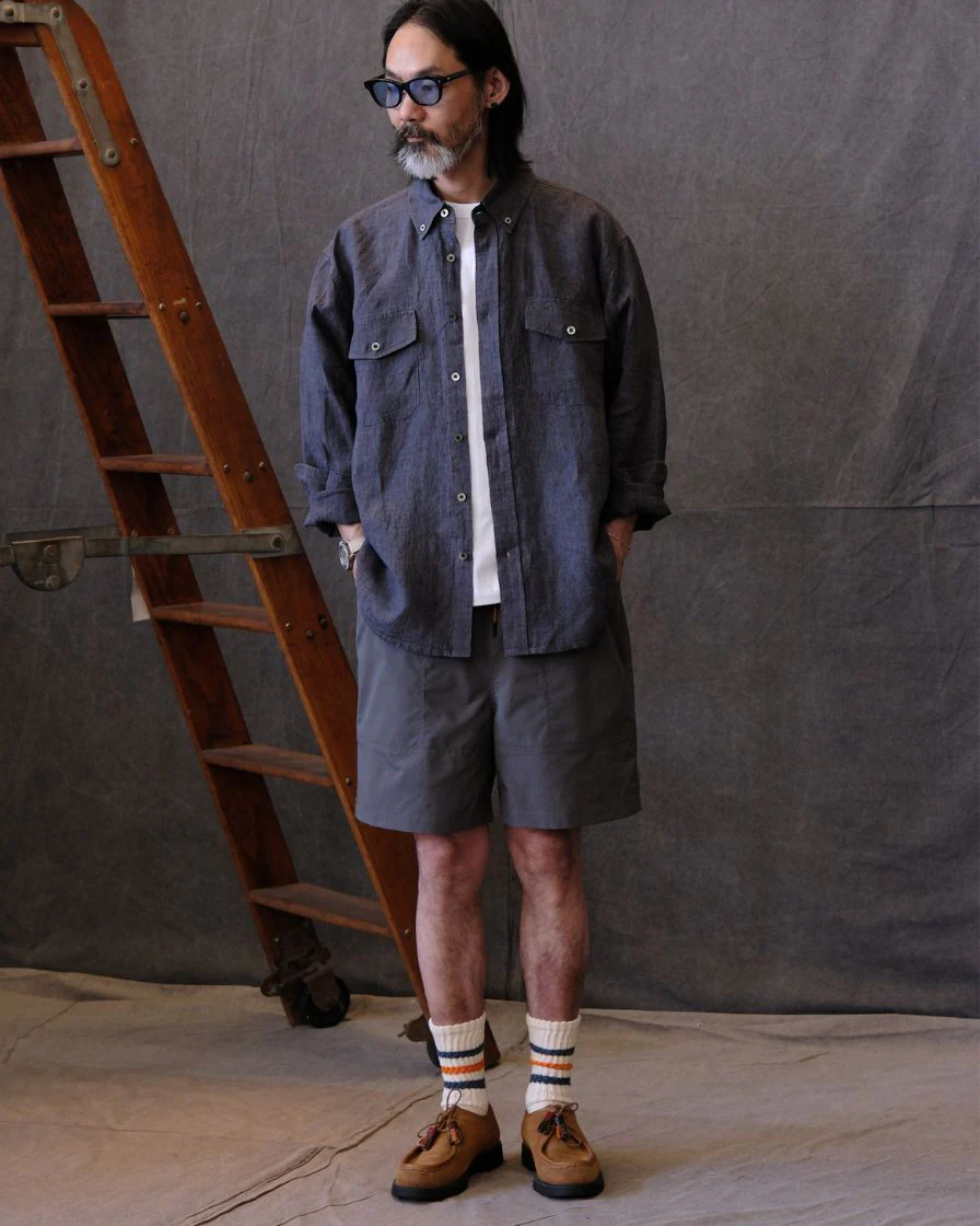 Water-Repellent Nylon Drawstring Shorts – 6 colours - Image 11