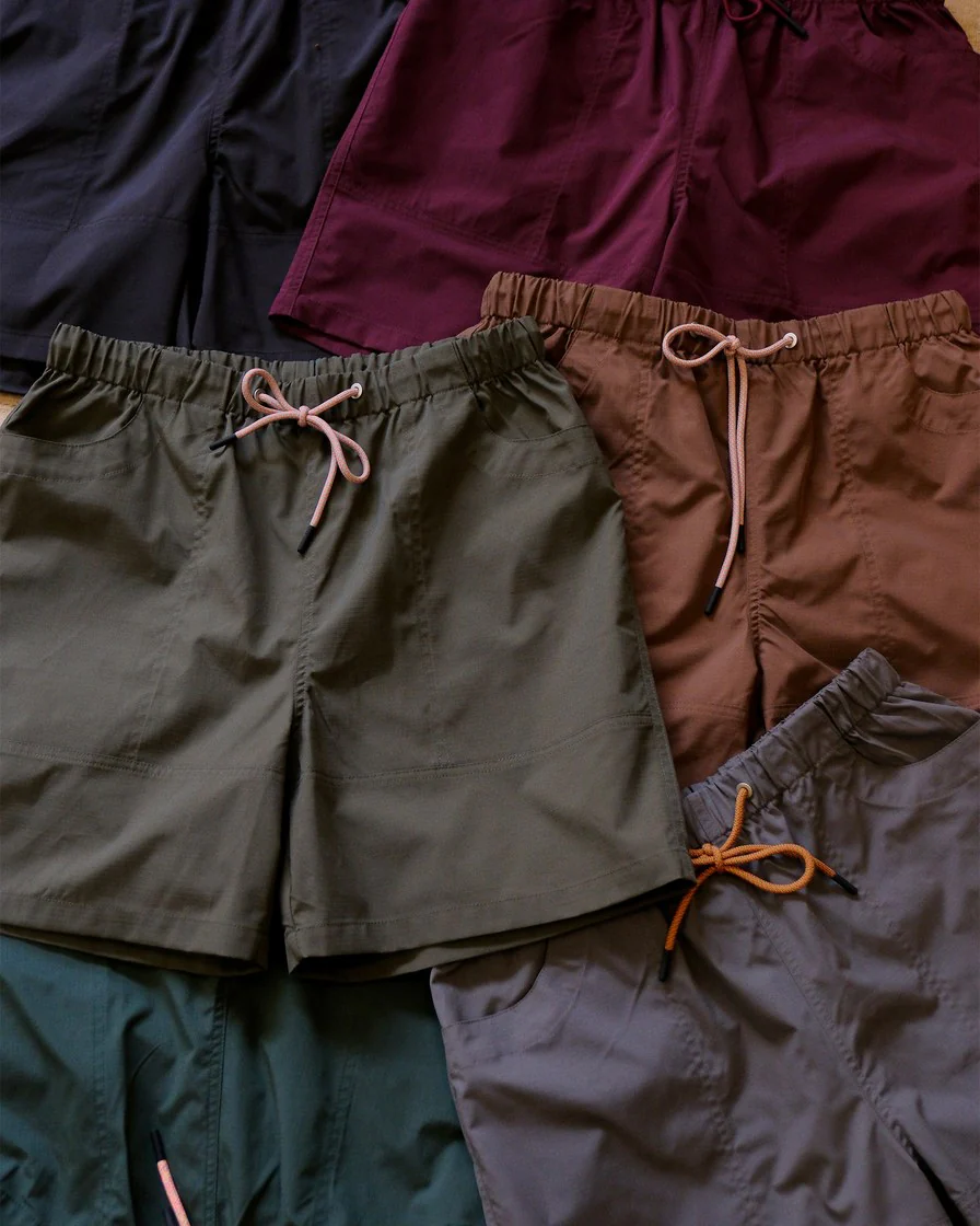 Water-Repellent Nylon Drawstring Shorts – 6 colours - Image 13