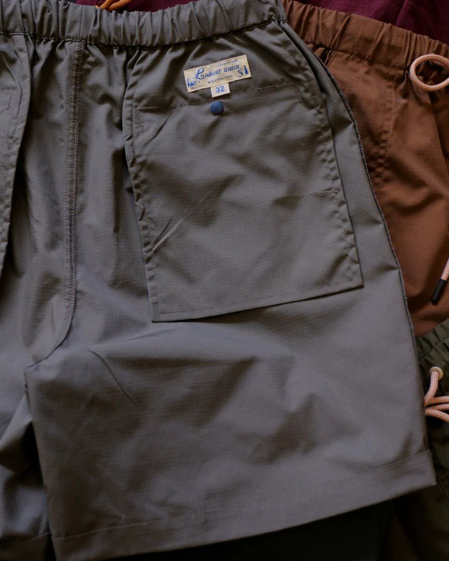 Water-Repellent Nylon Drawstring Shorts – 6 colours - Image 15