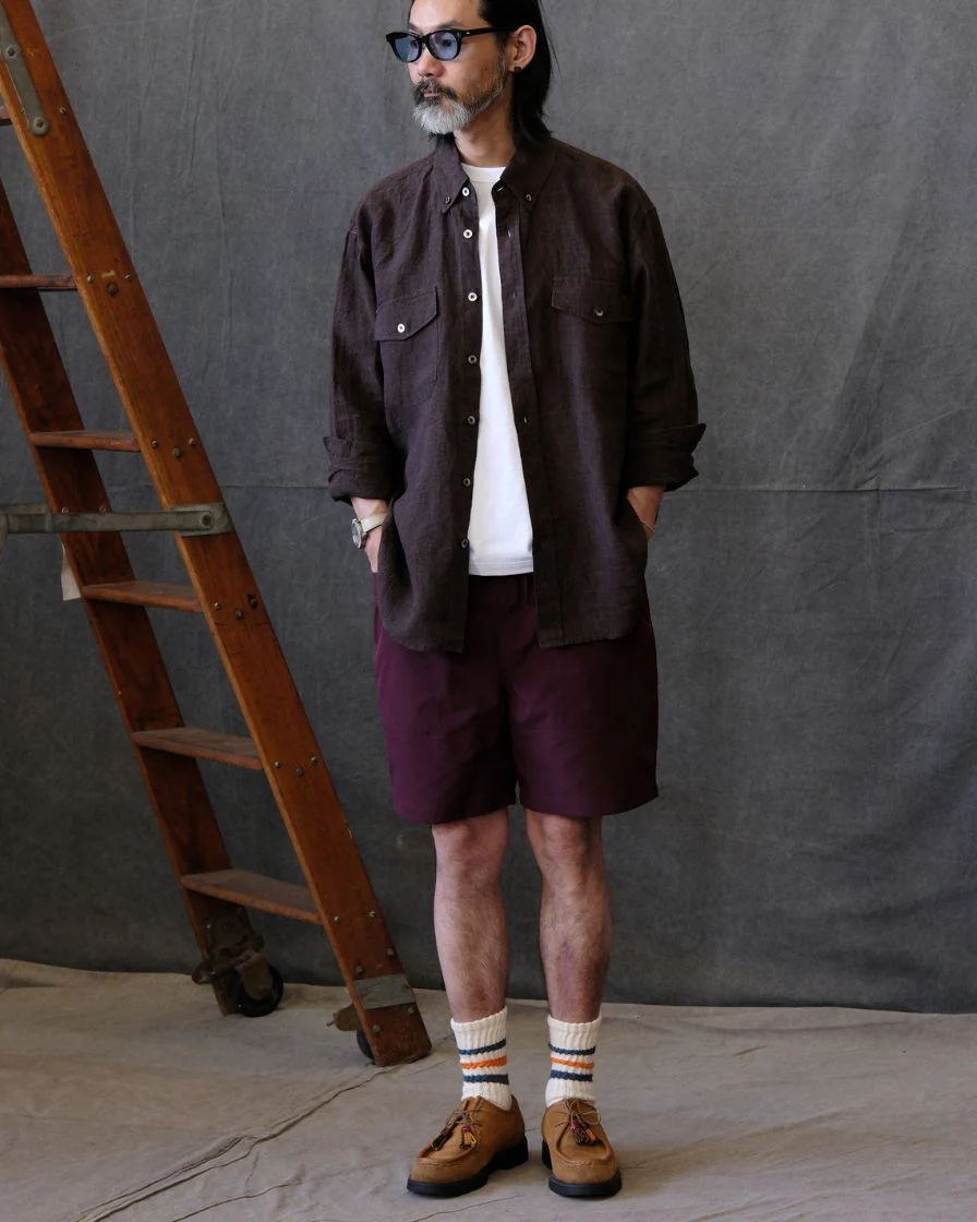 Water-Repellent Nylon Drawstring Shorts – 6 colours - Image 3