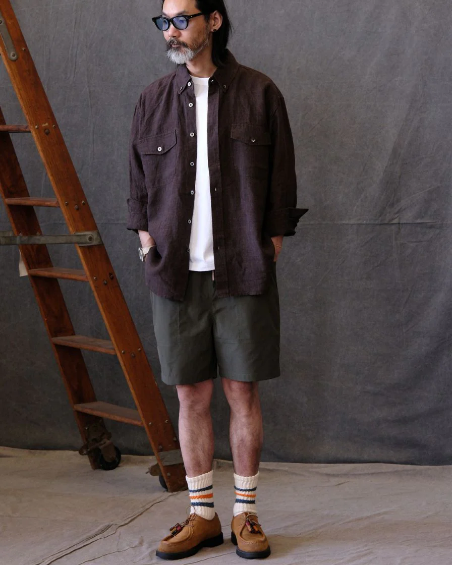 Water-Repellent Nylon Drawstring Shorts – 6 colours - Image 5