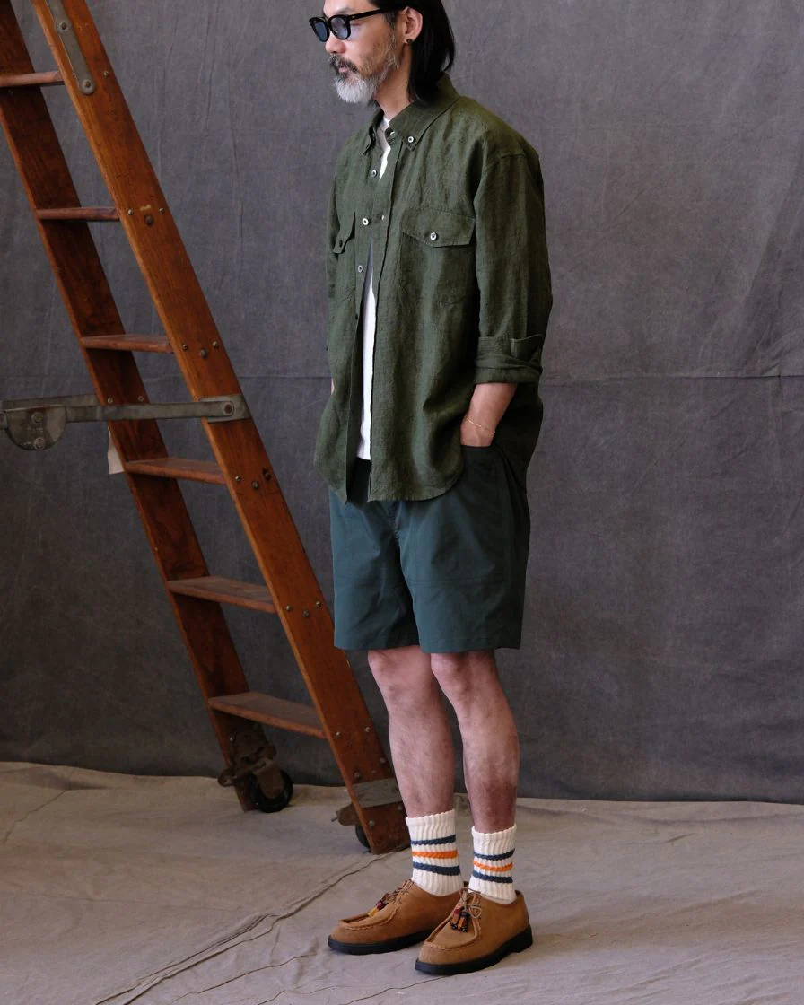 Water-Repellent Nylon Drawstring Shorts – 6 colours - Image 7