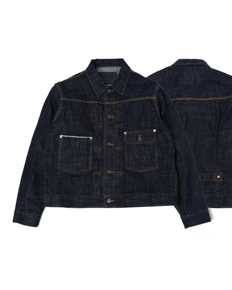 'Work Blue' - Selvedge Raw Denim Type-II Jacket - Image 5